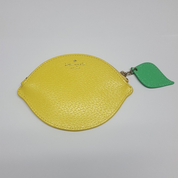 NWOT Kate Spade Lemon Wedge Coin Purse - Picture 7 of 8